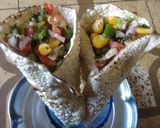 મસાલા કોન પાપડ (Masala Cone papad Recipe in Gujarati) રેસીપી સ્ટેપ3ફોટો