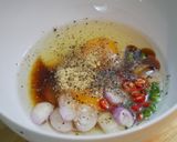 รูปขั้นตอนการทำที่ 1 ของ ไข่เจียวแหนม