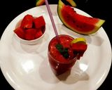 A picture of step 3 of Water Melon Juice.