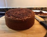 Foto del paso 11 de la receta Tarta de chocolate rellena de crema de queso con dulce de leche