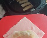 รูปขั้นตอนการทำที่ 5 ของ ปอเปี๊ยะทอดairfryer