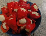 Foto del paso 4 de la receta: Pimientos del piquillo rellenos de brandada de bacalao
