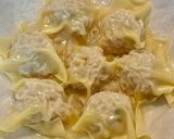 A picture of step 3 of Quick and Easy Open-Faced Shumai.