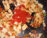 Foto del paso 6 de la receta: Empanadas vegetarianas de "no pollo", huevo y aceitunas