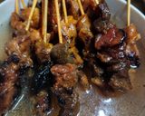 Gambar langkah 1 resipi Sate Ayam Masak Kicap.