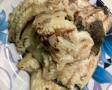 Hình bước làm 1 của món Canh cá rô rau cải