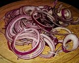 A picture of step 3 of Tex's Easy Pickled Red Onions 🍲.