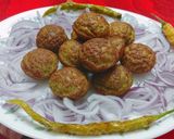 A picture of step 1 of Dal Vada.
