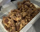 Foto langkah ke 3 dari resep Keripik daging beef slice (kerupuk daging) bb booster cemilan anak.