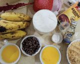 A picture of step 1 of Banana Chocolate Muffins.
