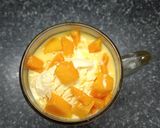 A picture of step 3 of Mango Tango.