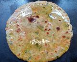 A picture of step 4 of Saat Dhan Parathas.