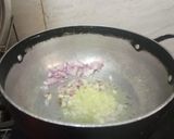 A picture of step 1 of Lehsooni Palak Dal.