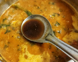 A picture of step 4 of Green Amaranth with Dal.