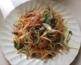 Hình bước làm 3 của món Gỏi xoài tôm thịt
