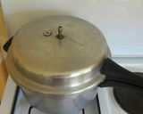 A picture of step 5 of Pressure cooker Coconut Green grams (ndengu).