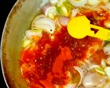 A picture of step 5 of Shahi Paneer.
