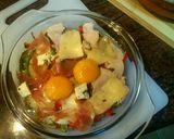 Foto del paso 2 de la receta Huevos al plato con verduras y queso