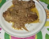 Foto del paso 5 de la receta Pollo y costilla con salsa de nueces