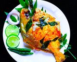 A picture of step 5 of Pomfret fry.