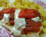 Foto del paso 12 de la receta: Merluza a la pizza con papas crocantes