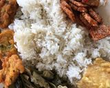 A picture of step 3 of Serundeng.. a traditional Balinese dish for any and all ceremonies must have.