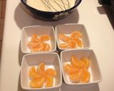 Une image de l'étape 2 de Clafoutis aux Clémentines.