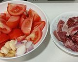 Foto langkah ke 1 dari resep Ungkep Daging sapi dan kentang.