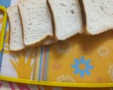 A picture of step 2 of Malai butter with tomato sandwich.