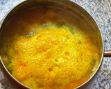 A picture of step 4 of Red Lentil Velouté with Scallions and Habanero Peppers.