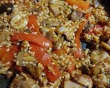 Foto del paso 4 de la receta Arroz con chipirones y setas