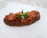 Kecskesajtos paradicsomkrém recept fázis 3 fotója