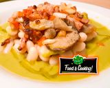 Foto del paso 6 de la receta: Ensalada de Alubias con Crema de Espárragos Verdes