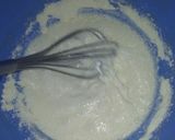 A picture of step 7 of Trees leche (milk cake).