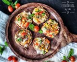 A picture of step 3 of Mini Rava  Veg Pizza(Tawa).