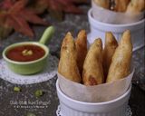 Foto langkah ke 8 dari resep Otak-otak Goreng Ikan Tenggiri + saus asam pedas (dan tips).