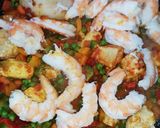 صورة لخطوة 3 من وصفة بايلا ولا أروع 🥘🦐🍤