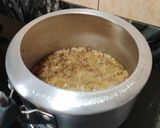 A picture of step 3 of Punjabi lobia aloo masala.