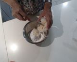 Foto del paso 1 de la receta: Tarta de fresas y panna cotta de albahaca