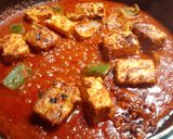 A picture of step 6 of Paneer Tikka Masala.