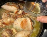 Foto del paso 5 de la receta: Pollo al Champiñón con Papas Especiadas