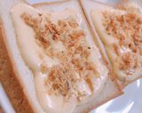 Hình bước làm 3 của món Sandwich nhân phô mai tan chảy 🍞🍞