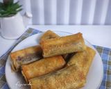 Foto langkah ke 3 dari resep Lumpia Cokelat Keju.