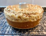 Foto del paso 12 de la receta: Pastel de nueces y dulce de leche con cobertura crujiente, “sin gluten”
