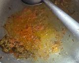 A picture of step 2 of Sprout chana chaat.