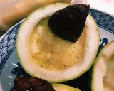 【海陸蒸蛋絲瓜盅】的食譜步驟16照片