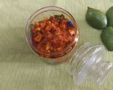 A picture of step 3 of Instant Mango pickle.