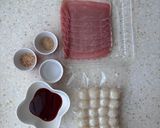 蜜汁豬肉烤糰子的食譜步驟1照片