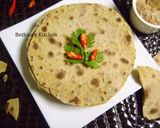 A picture of step 6 of Masala Khakra.