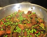 Foto del paso 4 de la receta: Tallarines y Vegetales con Jamón estilo Oriental